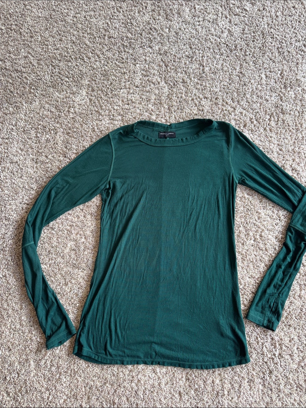 Michael Lauren Everett Long sleeve thumb hole tee size small